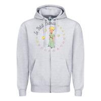 Heather Grey The Little Prince Zipper Hoodie - Craftify