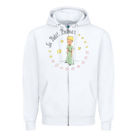 White The Little Prince Zipper Hoodie - Craftify