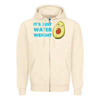 Sandshell nikocado avocado its just water weight diet avocado t shirt Zipper Hoodie - Craftify