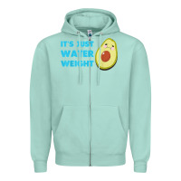 Seafoam nikocado avocado its just water weight diet avocado t shirt Zipper Hoodie - Craftify