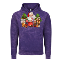 Cloud Purple christmas santa coffee cups Vintage Hoodie - CowGirlArtShop