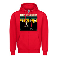 Red Cowboy Junkies, Cowboy, Junkies, Cowboy Junkie, Cowboy Junkies vintage Zipper Hoodie - Craftify
