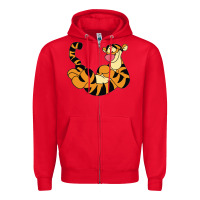 Tigger Zipper Hoodie | Teevron