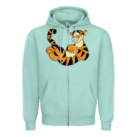 Seafoam tigger Zipper Hoodie - Craftify