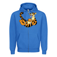 True Royal tigger Zipper Hoodie - Craftify