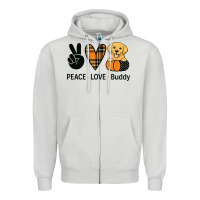 Dove Grey personalized  for dog owner pet lover from Zipper Hoodie - Craftify