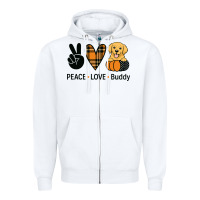 White personalized  for dog owner pet lover from Zipper Hoodie - Craftify