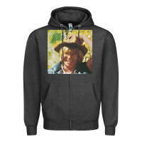 Charcoal Heather john denver estate releases unrele Zipper Hoodie - Craftify