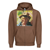 Chestnut john denver estate releases unrele Zipper Hoodie - Craftify