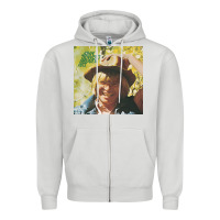 Dove Grey john denver estate releases unrele Zipper Hoodie - Craftify