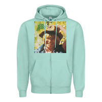 Seafoam john denver estate releases unrele Zipper Hoodie - Craftify