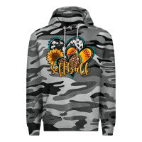 Slate Camo softball hearts Premium Hoodie - Jasminsmagicworld