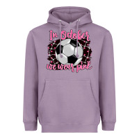 Lavender in october we wear pink soccer Heavyweight Hoodie - BarkalooDesign