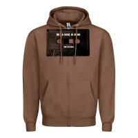 Chestnut De La Soul Cassette Tape Zipper Hoodie - Craftify