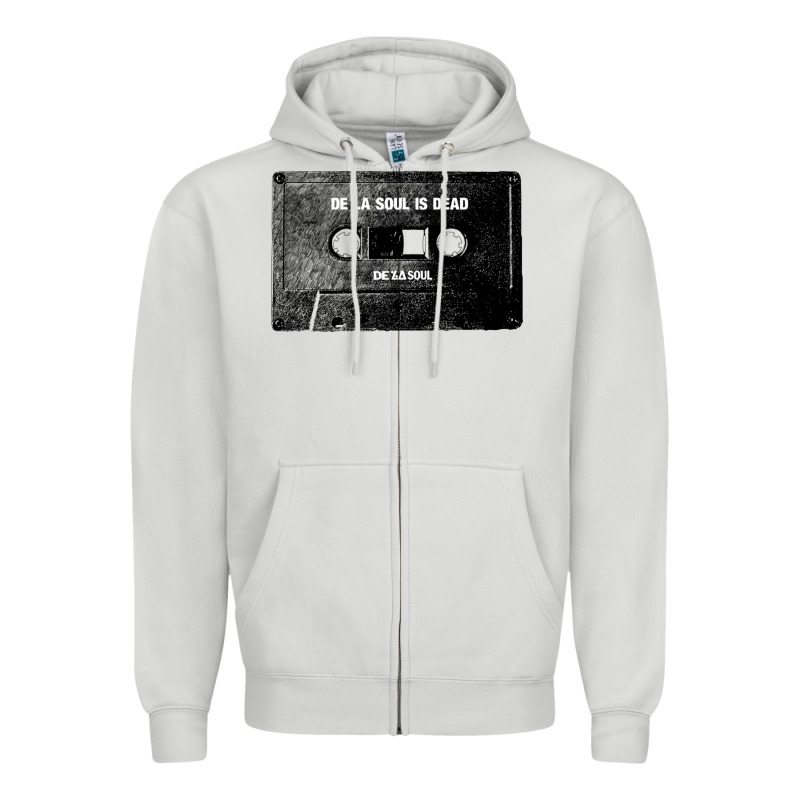 De La Soul Cassette Tape Zipper Hoodie by Craftify | Teevron