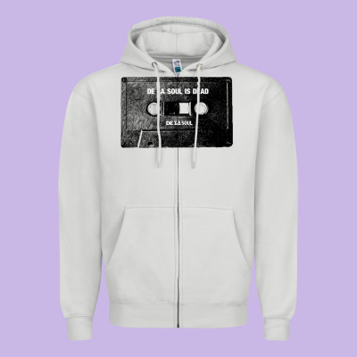 De La Soul Cassette Tape Zipper Hoodie Designed By Craftify