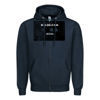 Navy De La Soul Cassette Tape Zipper Hoodie - Craftify