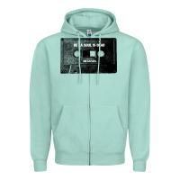 Seafoam De La Soul Cassette Tape Zipper Hoodie - Craftify