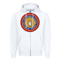 White IBEW electrician 1 Zipper Hoodie - Craftify