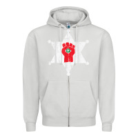 Dove Grey GONZOS SHERIFF HUNTERS S THOMPSON Zipper Hoodie - Craftify