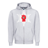 Heather Grey GONZOS SHERIFF HUNTERS S THOMPSON Zipper Hoodie - Craftify