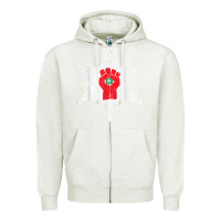 Oatmeal Heather GONZOS SHERIFF HUNTERS S THOMPSON Zipper Hoodie - Craftify