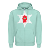 Seafoam GONZOS SHERIFF HUNTERS S THOMPSON Zipper Hoodie - Craftify