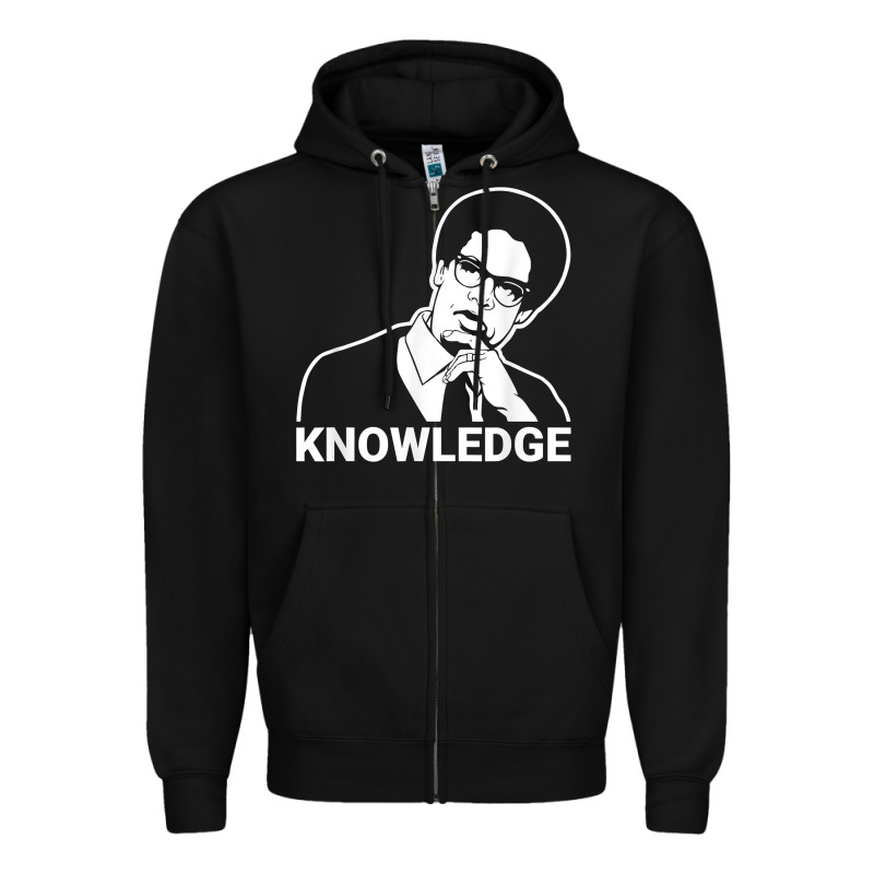 Sowell Knowledge Thomas Economist Black History T Shirt Zipper Hoodie by Craftify | Teevron