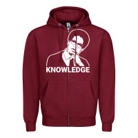 Burgundy sowell knowledge thomas economist black history t shirt Zipper Hoodie - Craftify