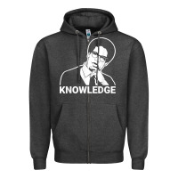 Charcoal Heather sowell knowledge thomas economist black history t shirt Zipper Hoodie - Craftify