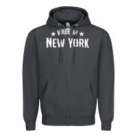 Smoke Made In New York NY City NYC New Yorker My Home State Pride Premium T- Zipper Hoodie - Craftify