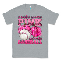 Heather Grey In October We Wear Pink and Watch Baseball Classic Tee - texasbilliewilder