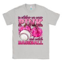 Moon Dust In October We Wear Pink and Watch Baseball Classic Tee - texasbilliewilder