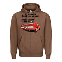 Chestnut AMC AMX Zipper Hoodie - Craftify