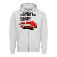 Dove Grey AMC AMX Zipper Hoodie - Craftify