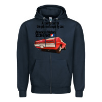 Navy AMC AMX Zipper Hoodie - Craftify