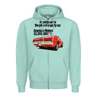 Seafoam AMC AMX Zipper Hoodie - Craftify