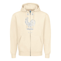 Sandshell FFF Two Stars Zipper Hoodie - Craftify
