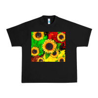 Black juneteenth sunflowers Urban Heavy Tee - CowGirlArtShop