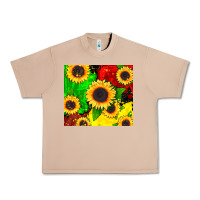 Burro juneteenth sunflowers Urban Heavy Tee - CowGirlArtShop