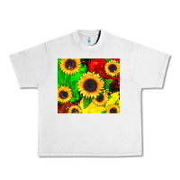 Lunar Rock juneteenth sunflowers Urban Heavy Tee - CowGirlArtShop