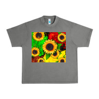 Tornado juneteenth sunflowers Urban Heavy Tee - CowGirlArtShop