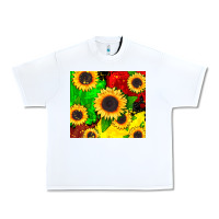 White juneteenth sunflowers Urban Heavy Tee - CowGirlArtShop