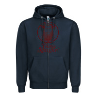 Navy order #1701 Zipper Hoodie - InspiraDesign