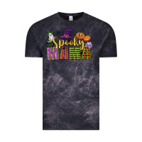 Cloud Black spooky mama Vintage Tee - CowGirlArtShop