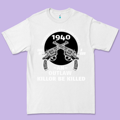 Guns - When Guns Are Outlawed I'll Be Outlaw Premium Tee Designed By Bettercallsaul