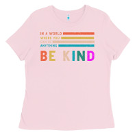 Bubblegum Pink Be Kind Ladies Tee - Bettercallsaul