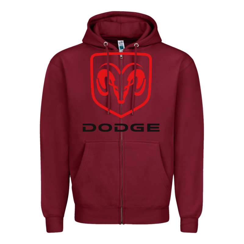 Ram Trucks Zipper Hoodie by InspiraDesign | Teevron