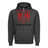 Charcoal Heather ram trucks Zipper Hoodie - InspiraDesign
