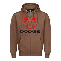 Chestnut ram trucks Zipper Hoodie - InspiraDesign